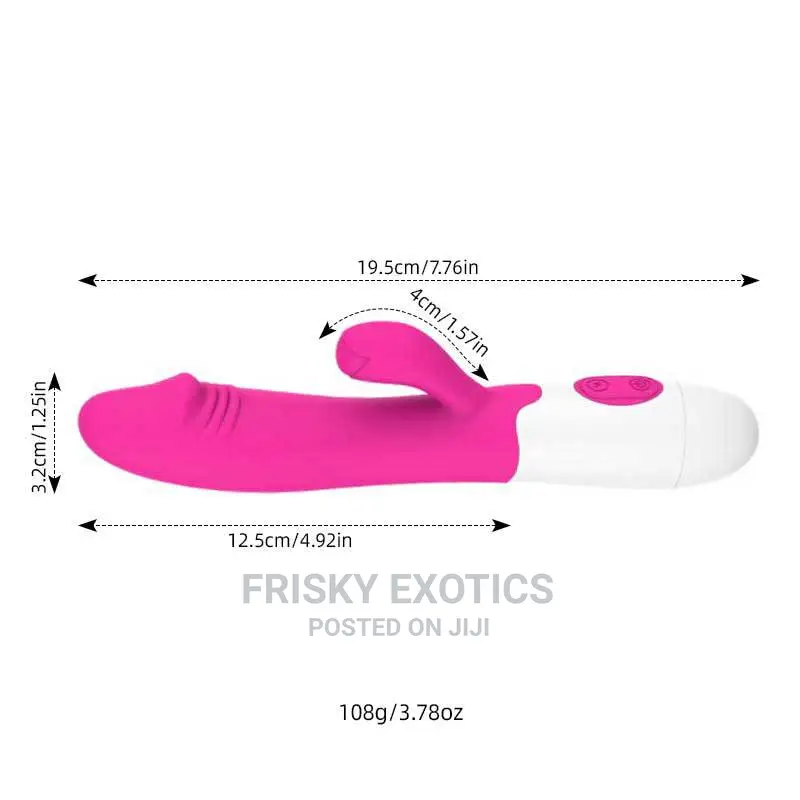 Rabbit Vibrator With Both Usb and Battery Charging Port
