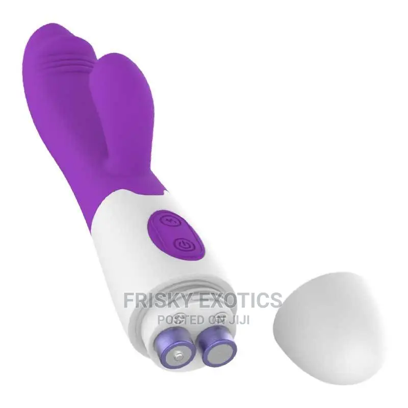 Rabbit Vibrator With Both Usb and Battery Charging Port