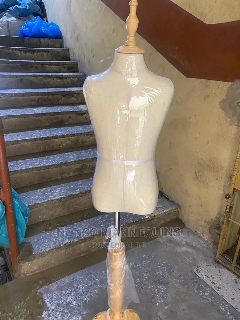 Fully Pinnable Dressform For Kids With Tripod Wooden Stand