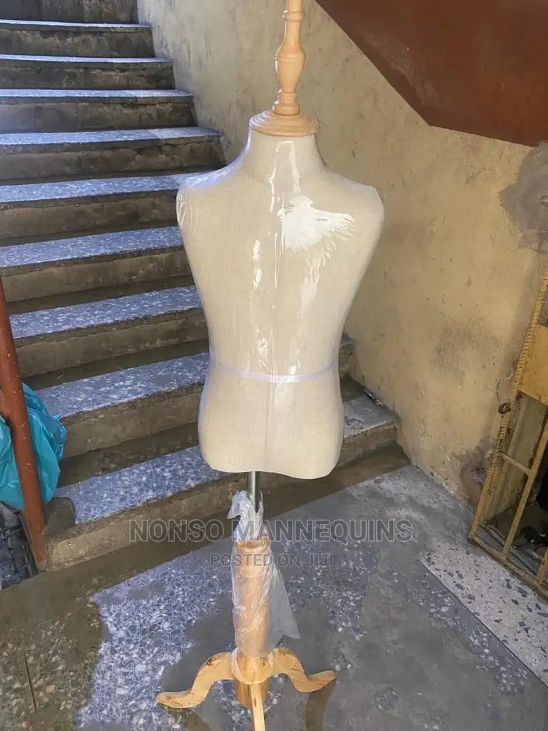 Fully Pinnable Dressform For Kids With Tripod Wooden Stand