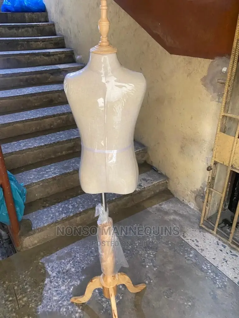 Fully Pinnable Dressform For Kids With Tripod Wooden Stand