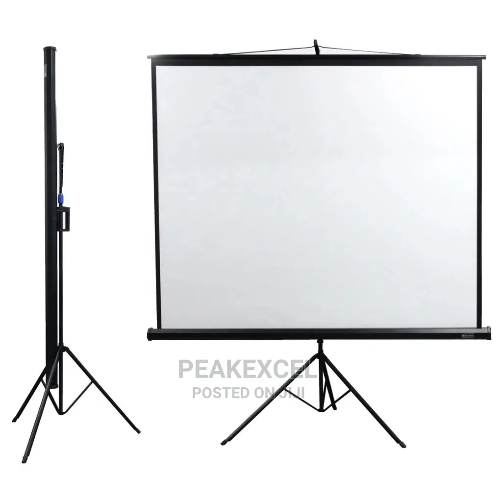 72"X72" Smart Projector Screen With Tripod Stand
