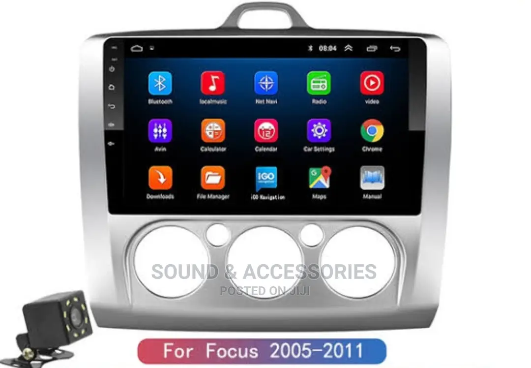 Ford Focus 2 2004-11 Manual Ac Android GPS Navigation System