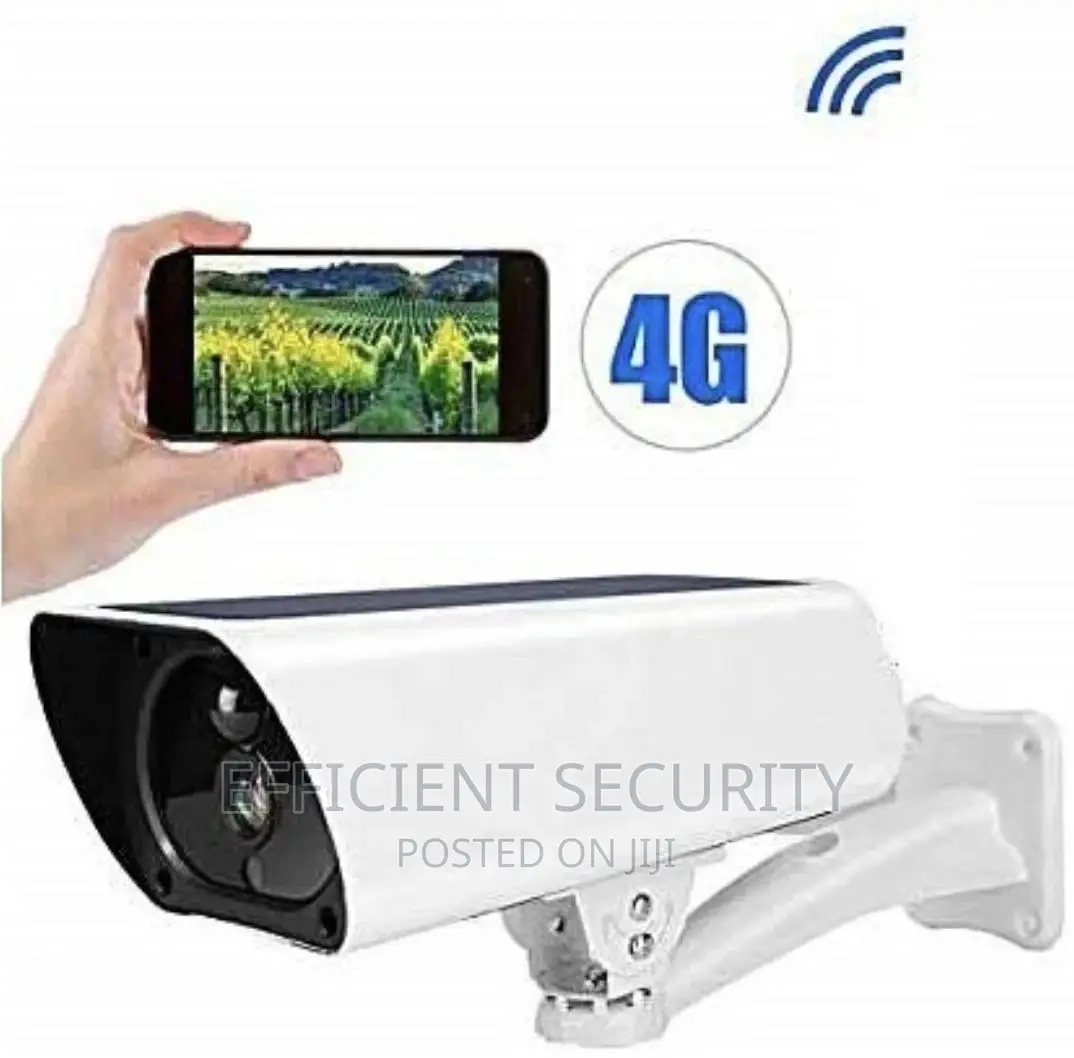 4G Solar Powered 1080P IP Camera Outdoor Night Vision Camera
