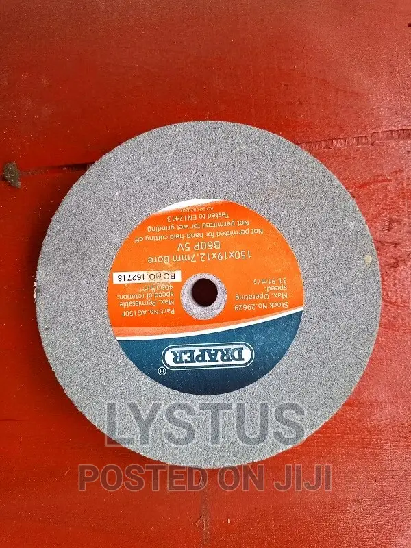 Draper Ag150f 150 X 19mm Bench Grinding Wheel/ Stone