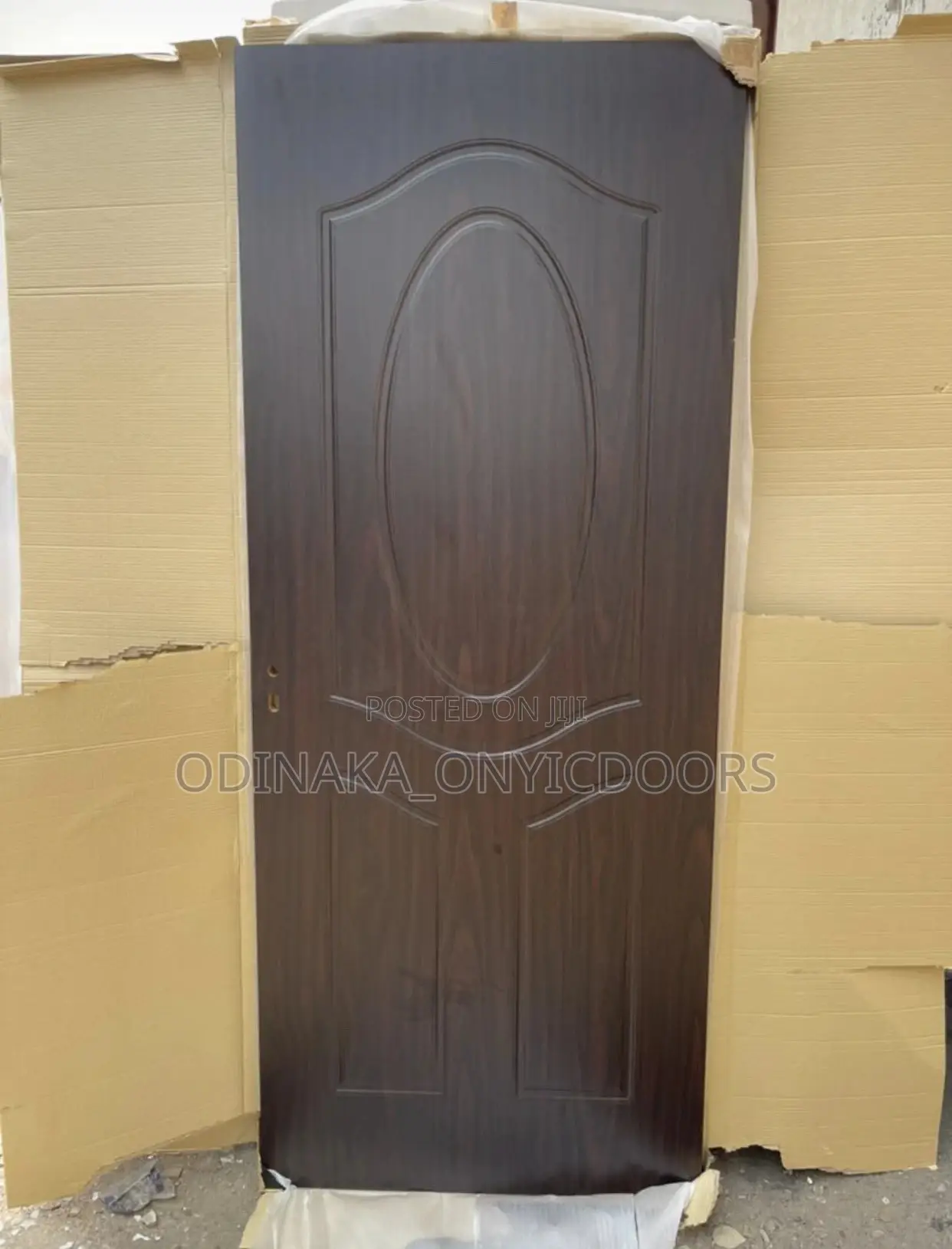 MDF Wooden Door With Frame Archery (9inches Frame)