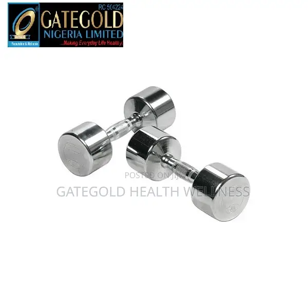 JDB03C-7 Pro Chrome Dumbbell in Pairs – 7KG (PAIR)