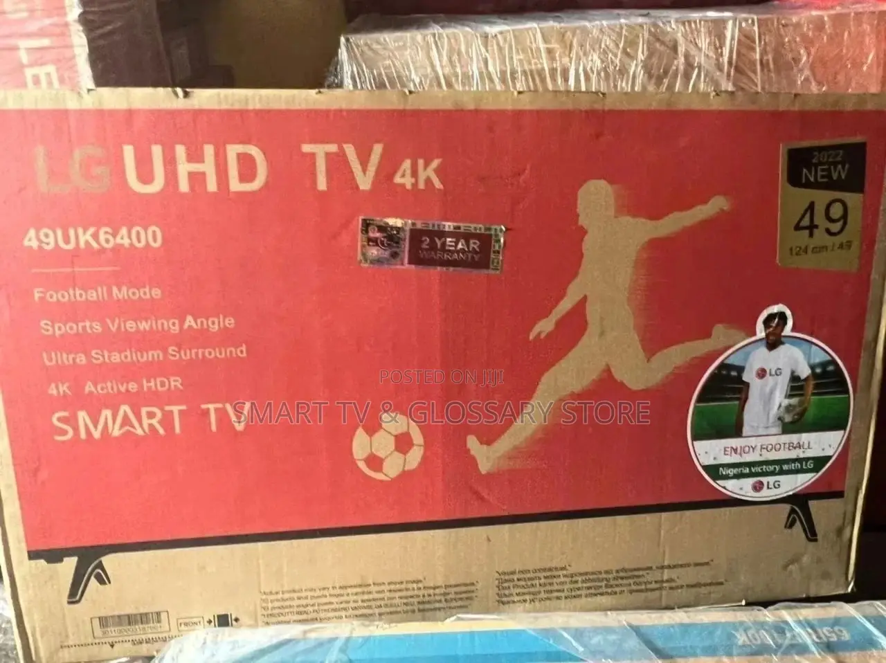 LG 49 Inches Smart Tv . Netflix, Facebook, Youtube