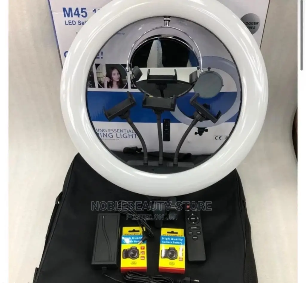18inches Rechargeable Ring Light
