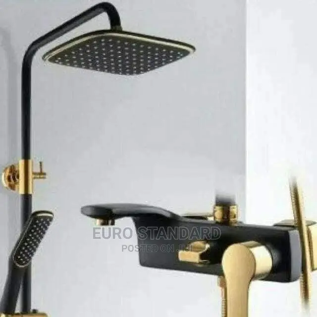 Black and Gold Quality Shower