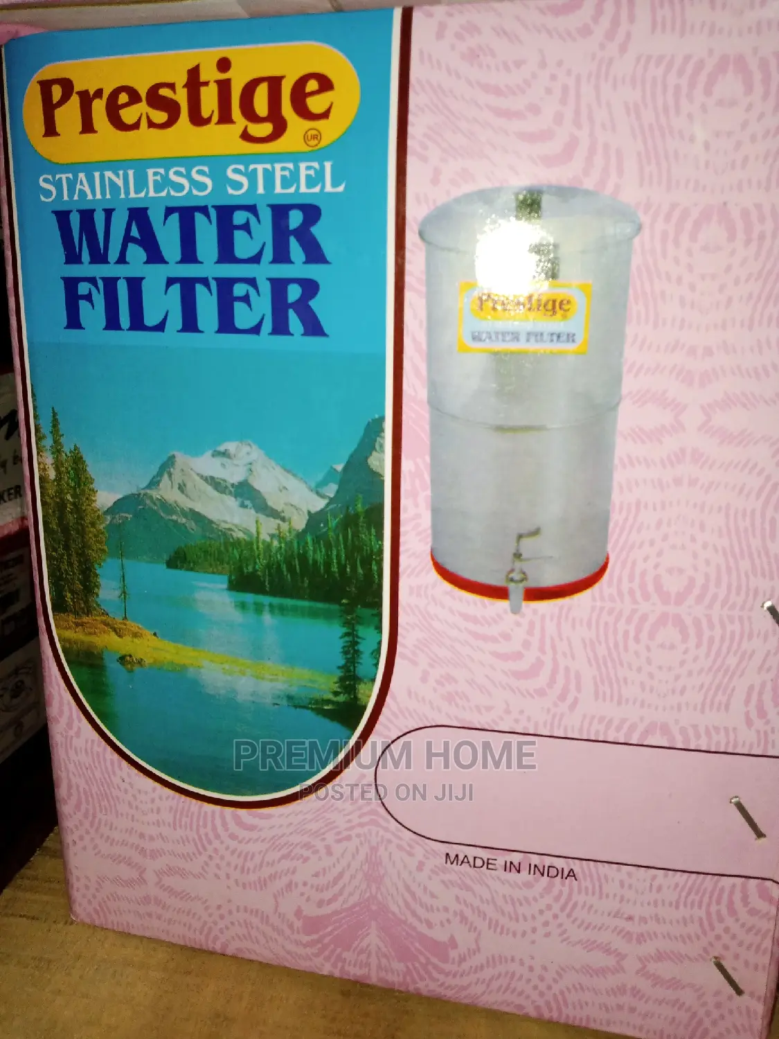Prestige Stainless Steel 30litres Water Filter With 5 Candle