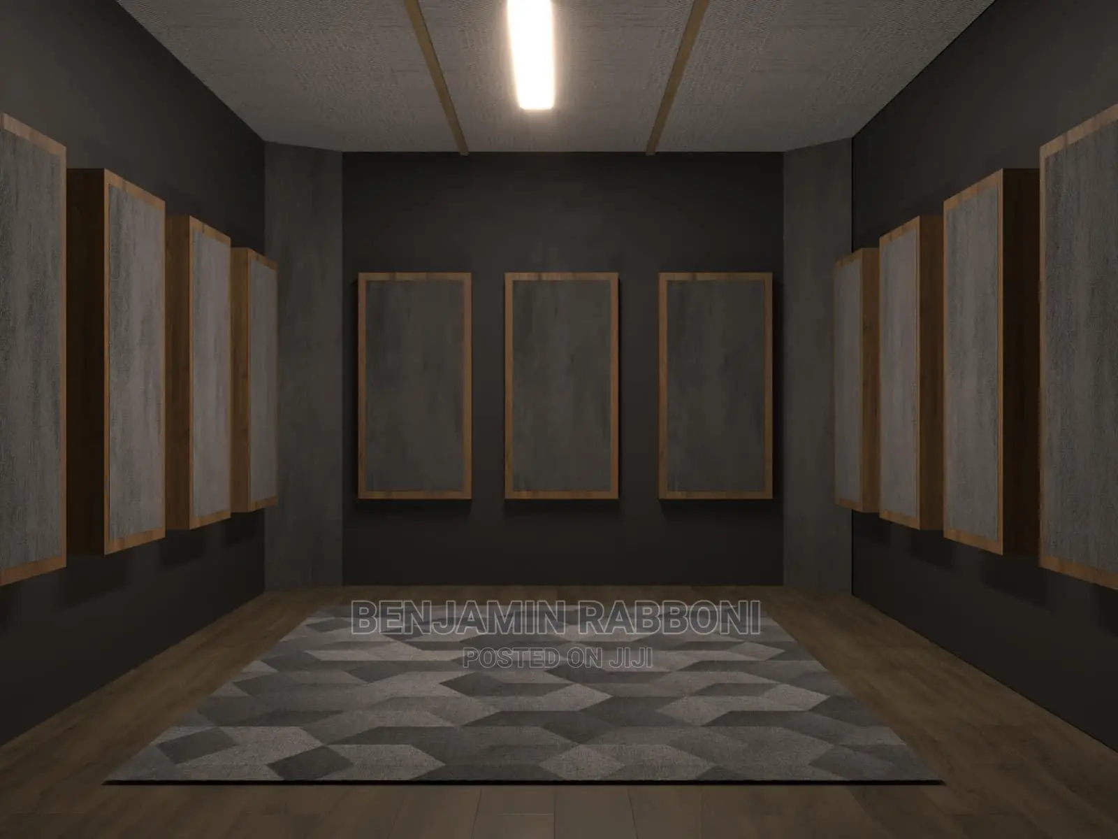 Studio Soundproof, Bass Traps, Sound Treatment, Acoustic