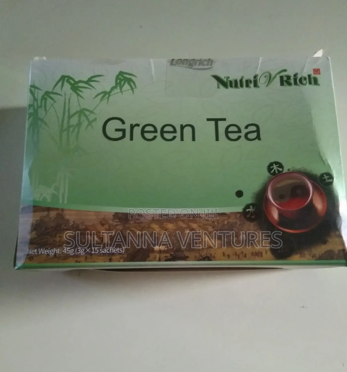 Longrich Green Tea (15 Reusable Bags)