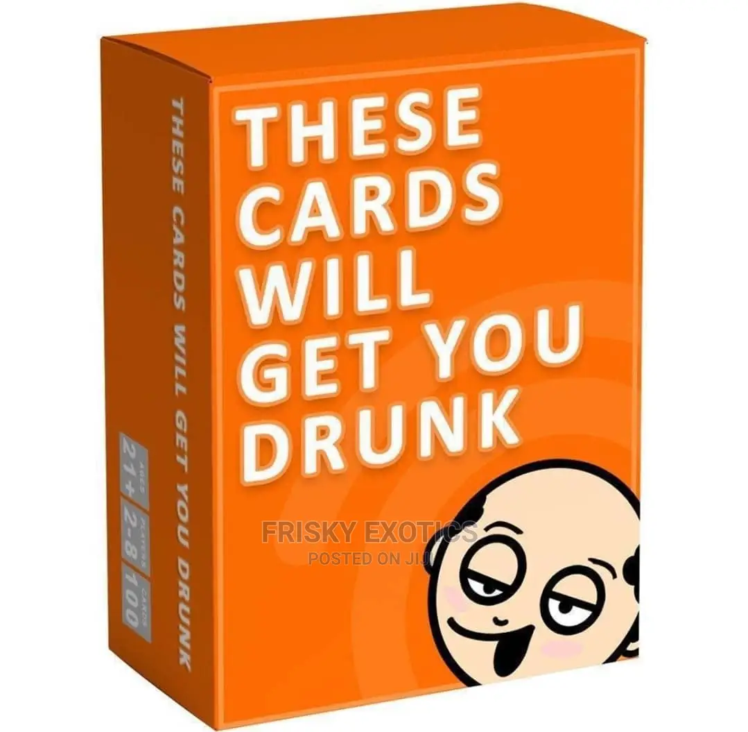 Get You Drunk Adult Party Game Cards