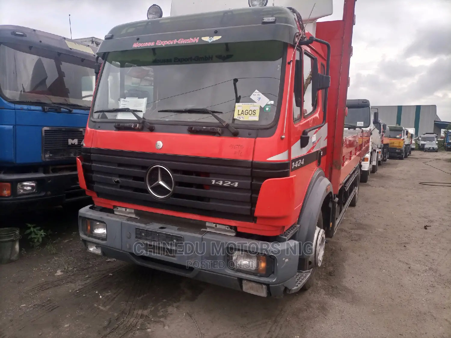 Mercedes 1424 Open Sided Truck