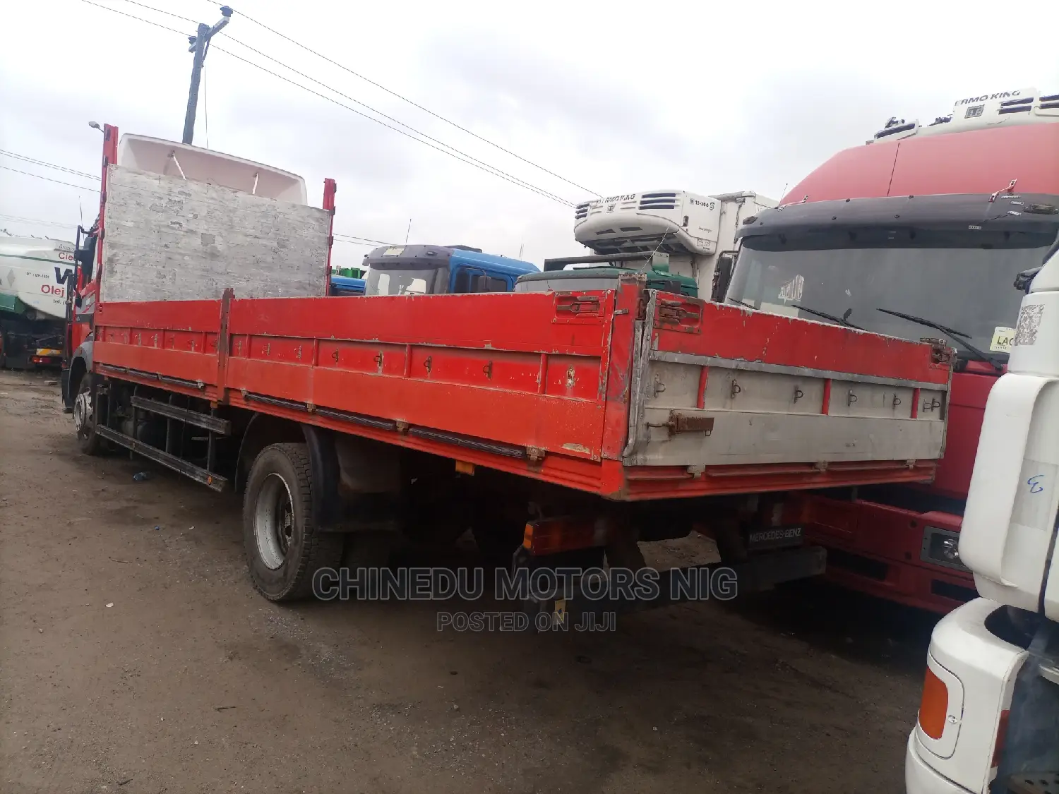 Mercedes 1424 Open Sided Truck