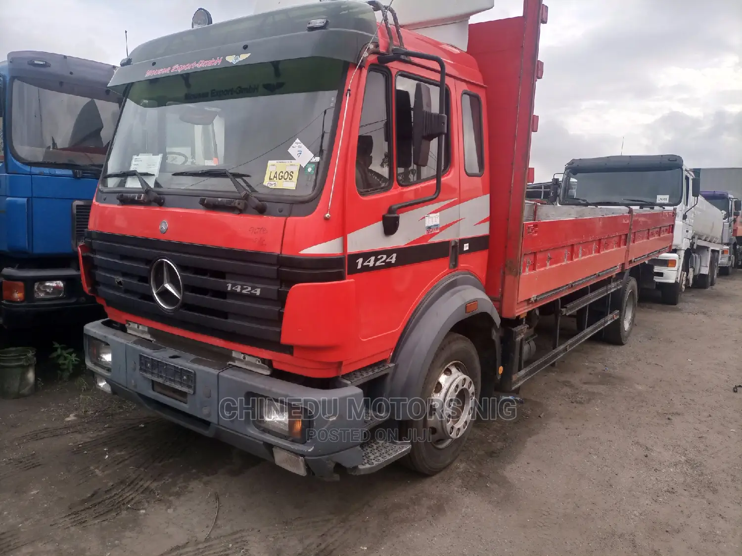 Mercedes 1424 Open Sided Truck