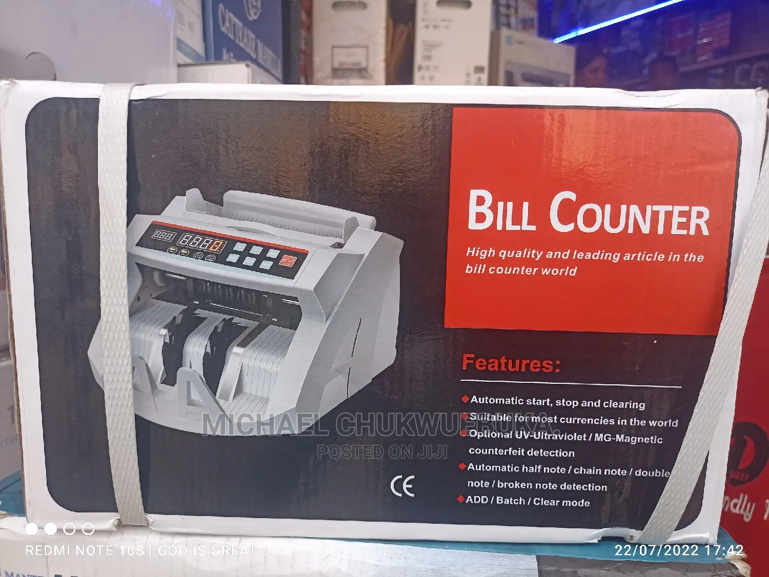 Bill Counter Machine