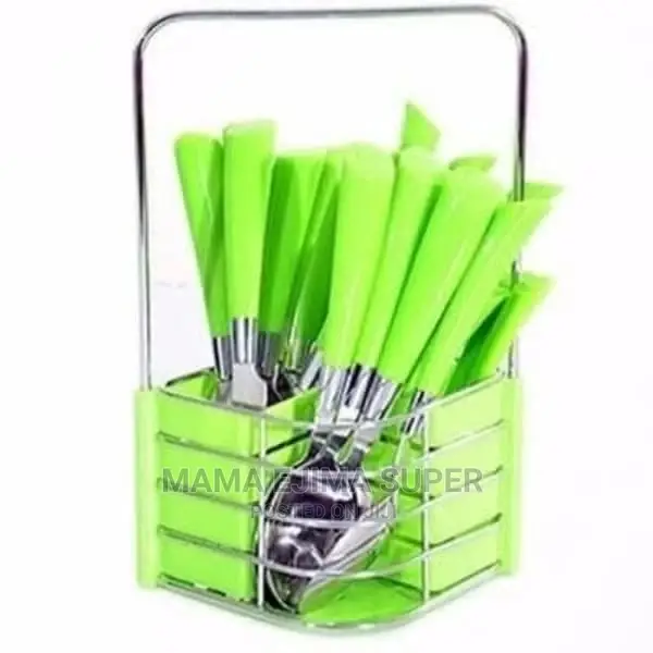 Cutlery Set With Stand - 24 Set