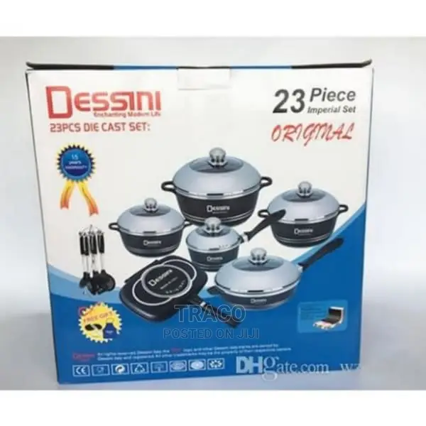 Dessini Cookware - 23 Pieces Set