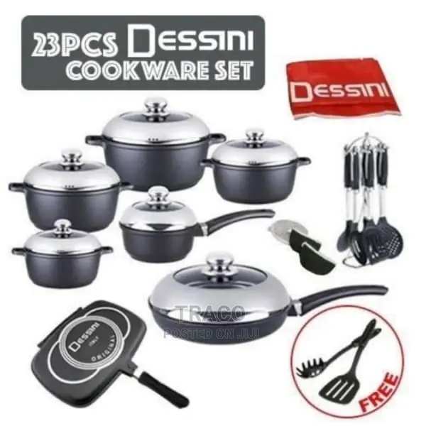 Dessini Cookware - 23 Pieces Set