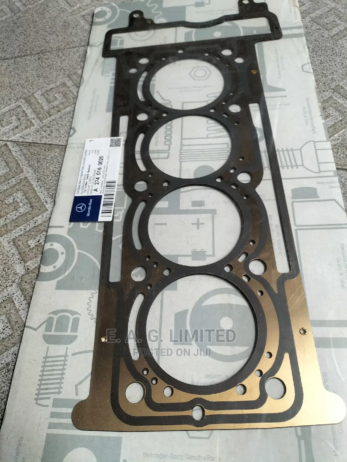 Top Cylinder Head Gasket - Mercedes-Benz