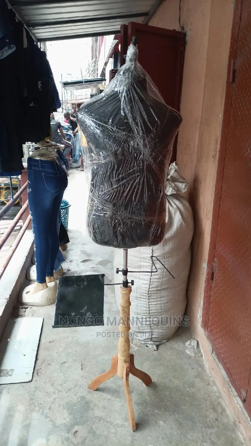 Male Mannequin Dressform With Shoe and Trouser Stand