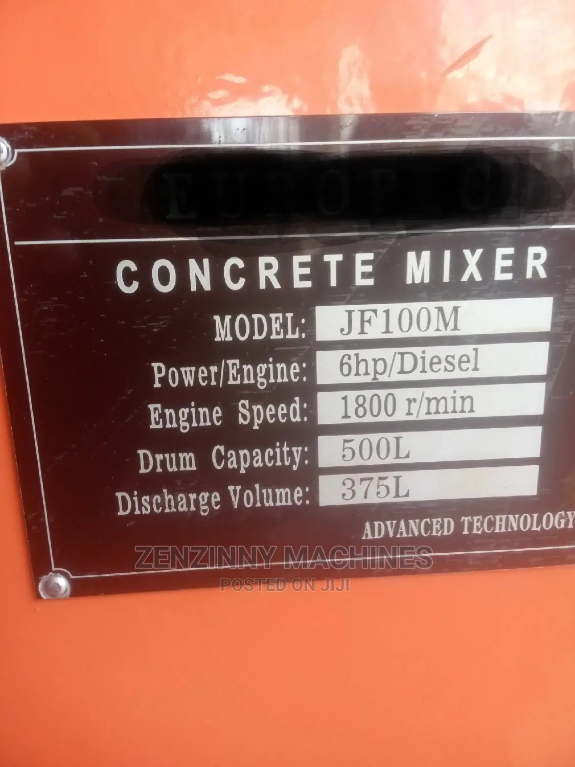 Concrete Mixer 500l