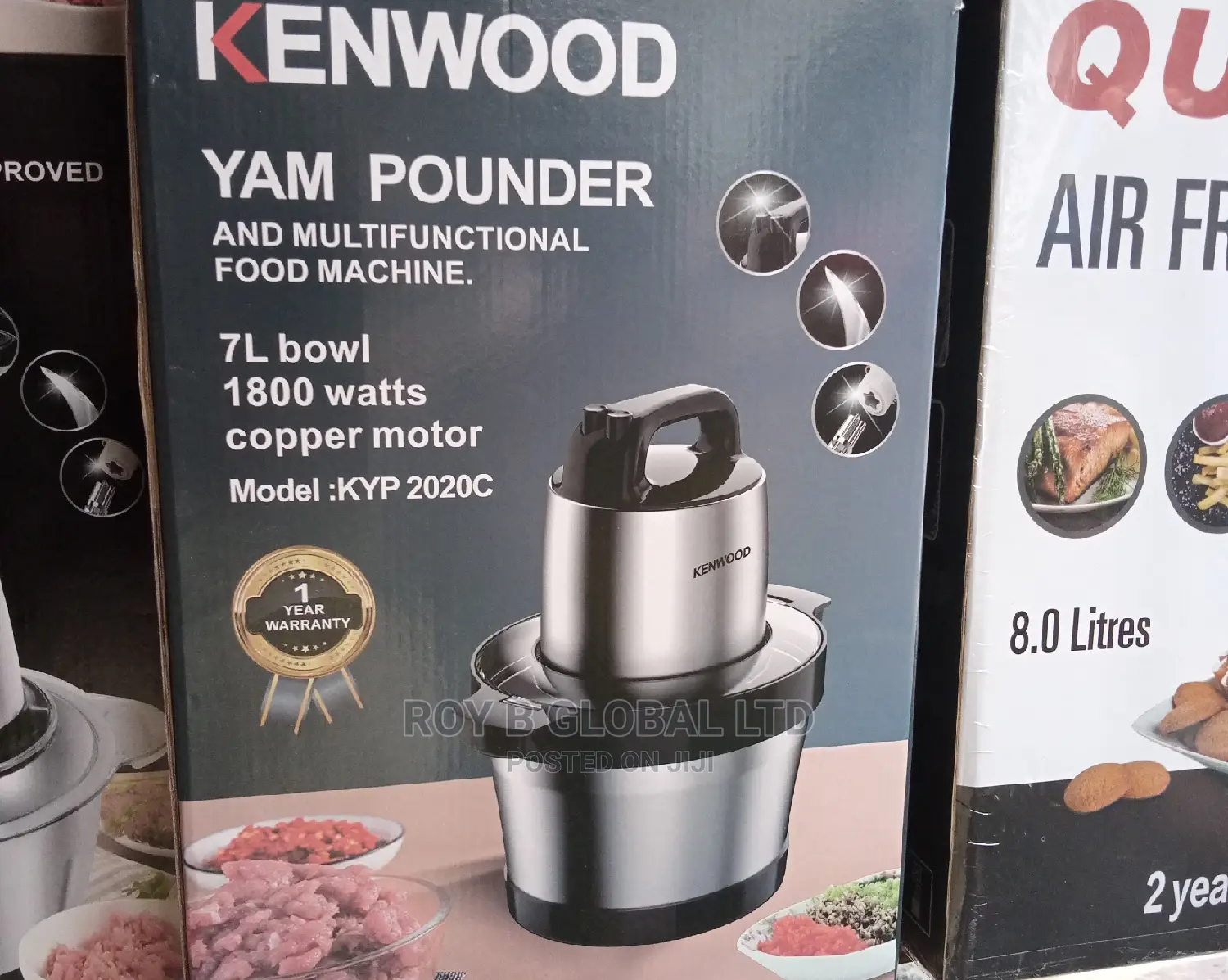 7L Kenwood Yam Pounder (1800W)