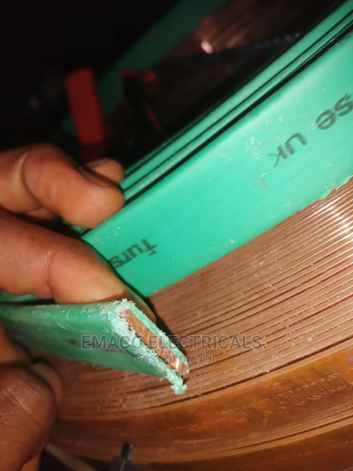25mm X 3mm Insulated Copper Lightning Arrester Earth Tape