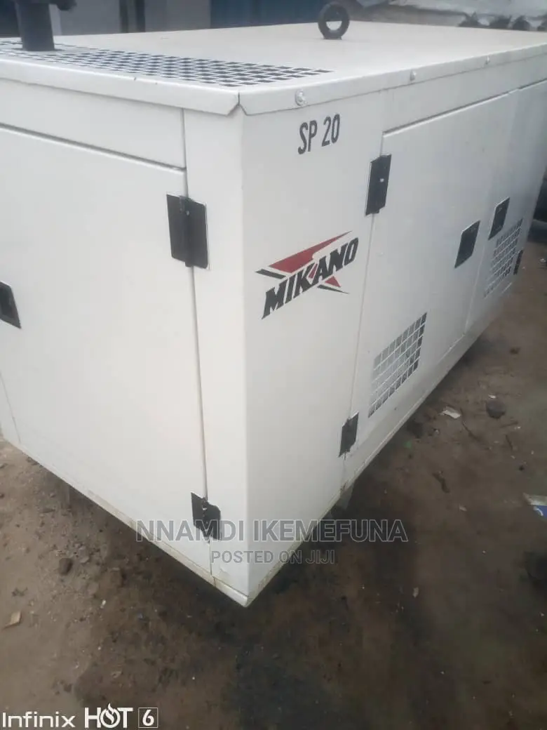 Belgium 20kva Mikano Soundproof Almost New One Is Available