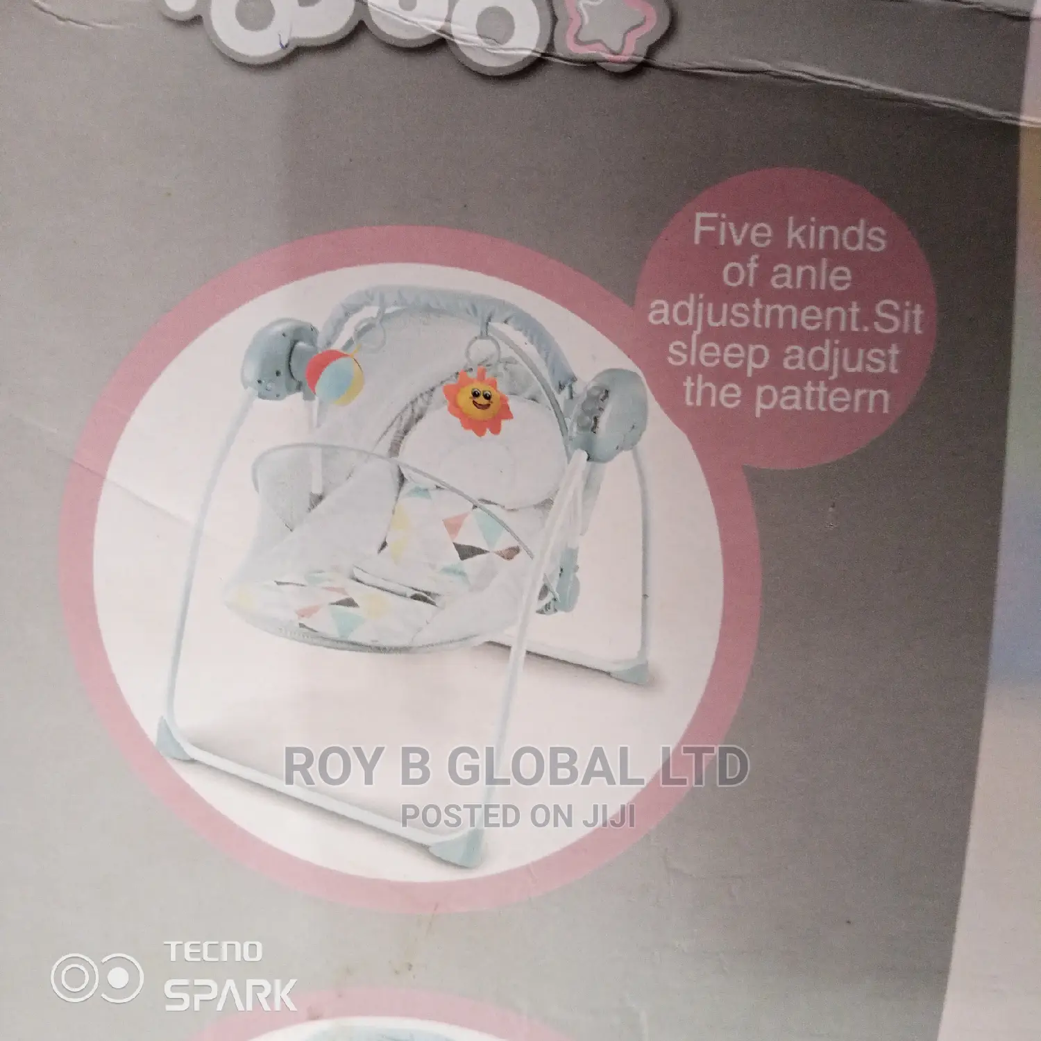 Baby Swing With Remote Control