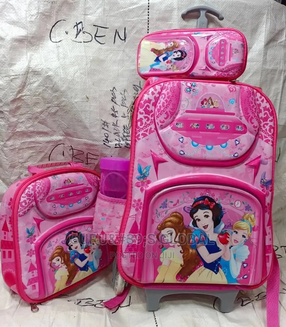 Children School Bag and Lunch Bag