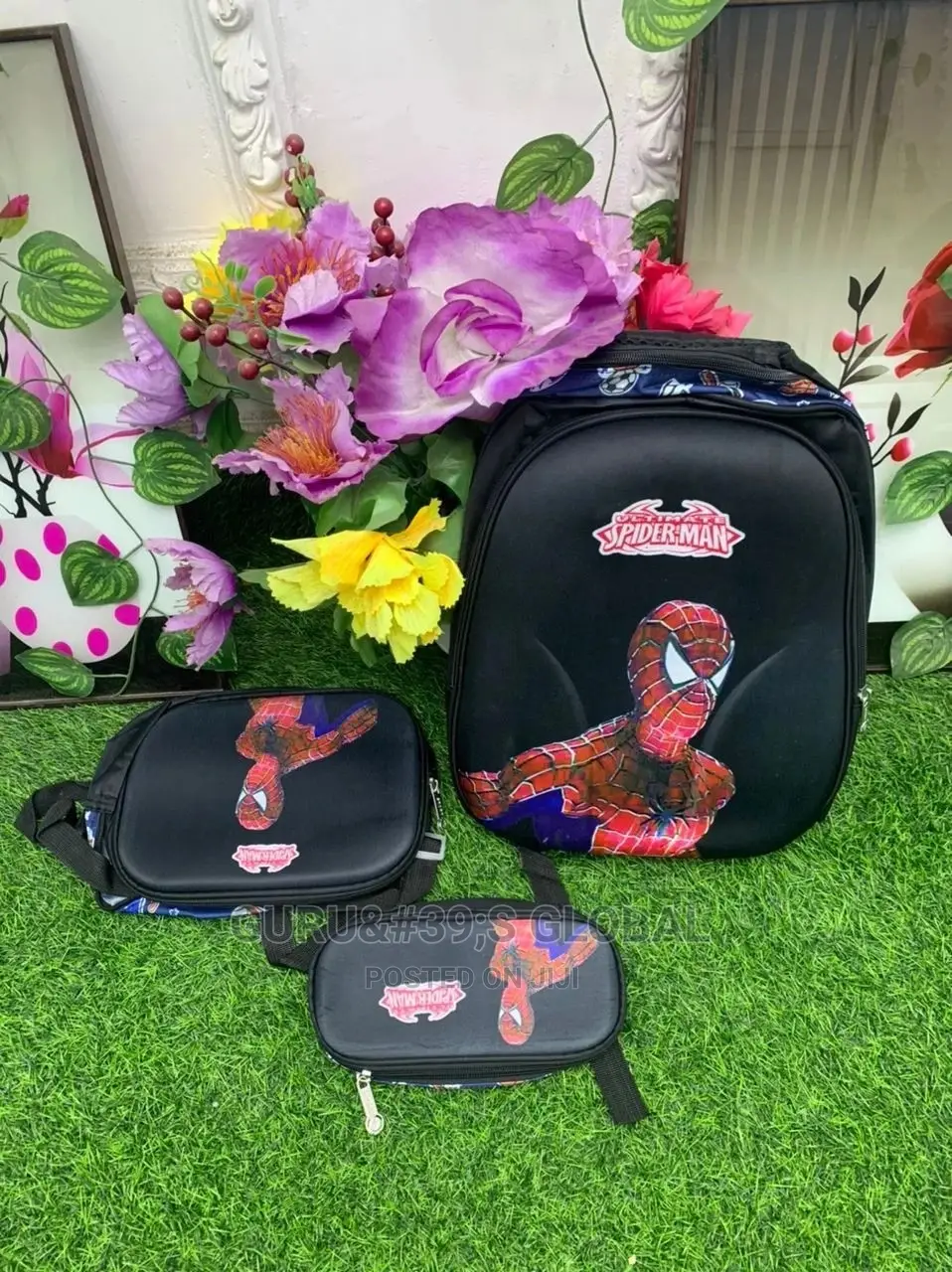 Children School Bag and Lunch Bag