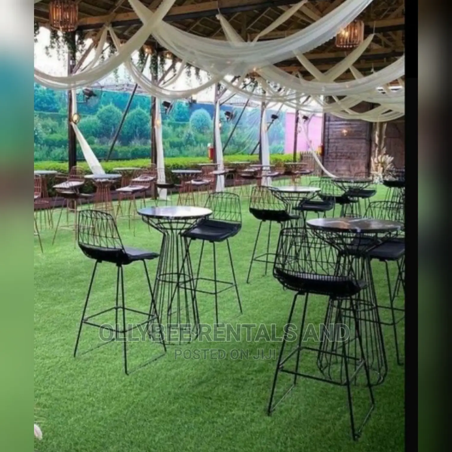 Rentals; Cocktail Tables, Chairs And Stools.