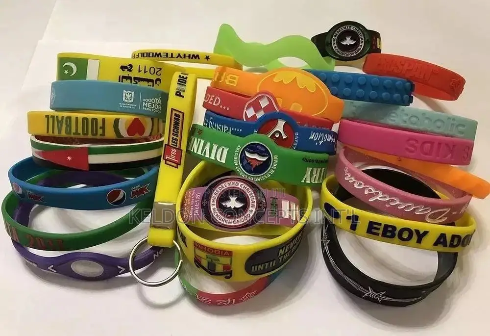 Customized Watch Shape Silicone Wristband Qty:1000pcsabove