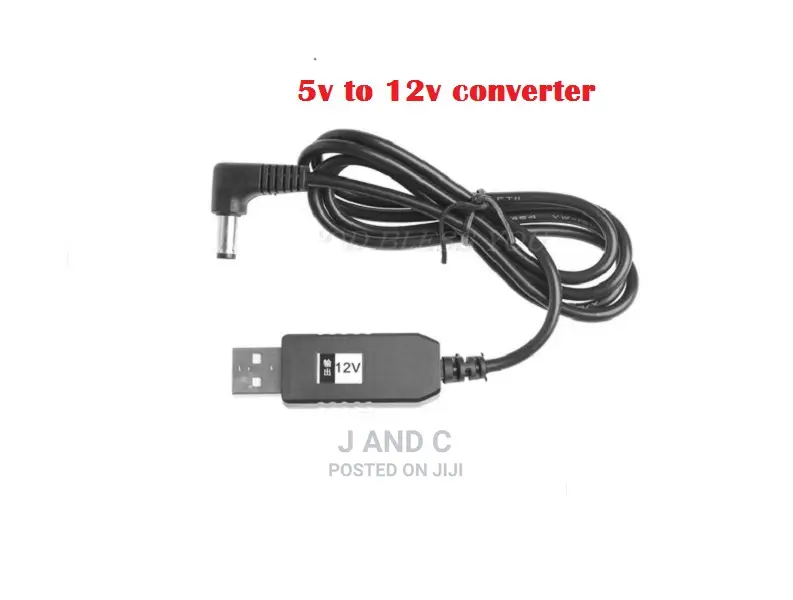 5V to 12V Router USB Cable Step Up
