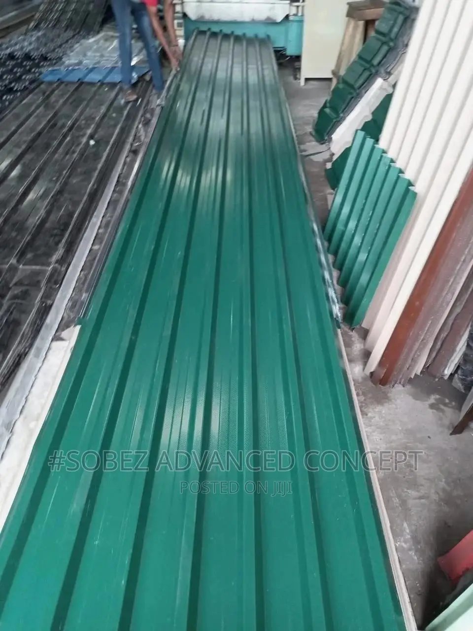 Affordable Deep Green Long Span Roofing Sheet
