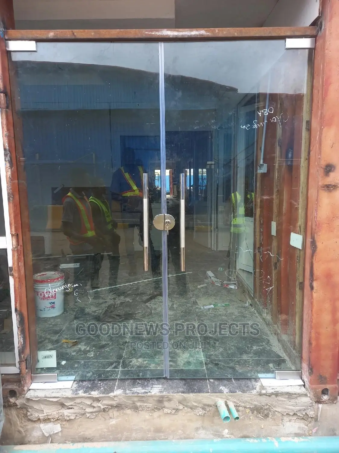 Entrance Swing Glass Door
