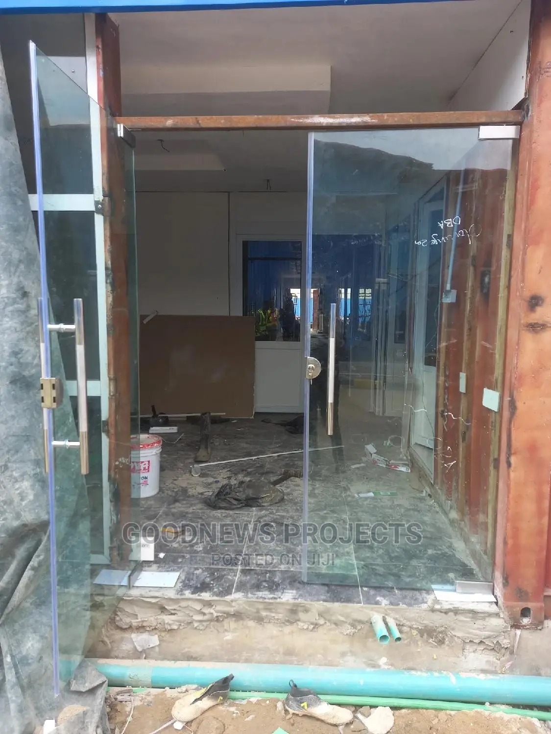 Entrance Swing Glass Door