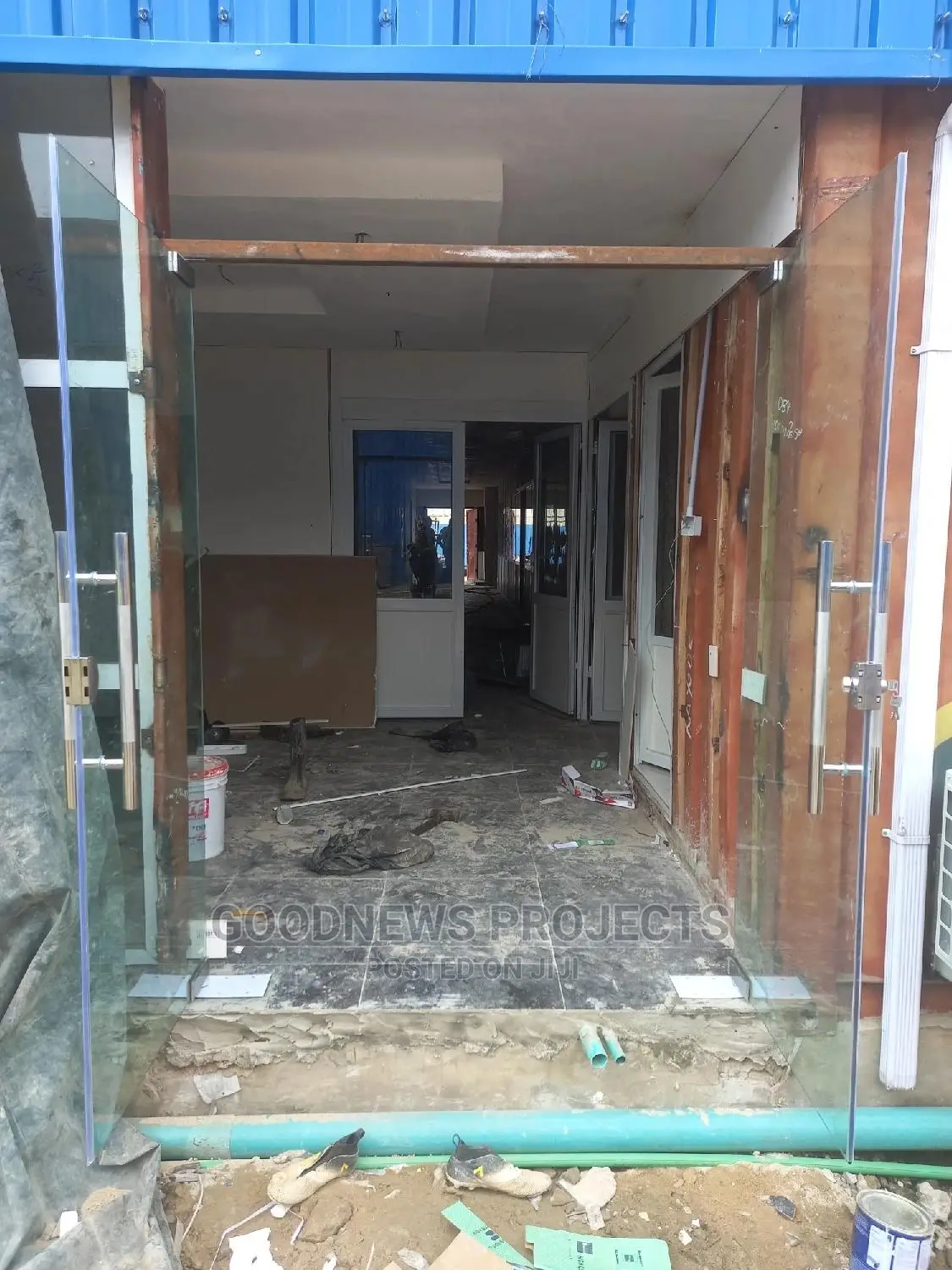 Entrance Swing Glass Door