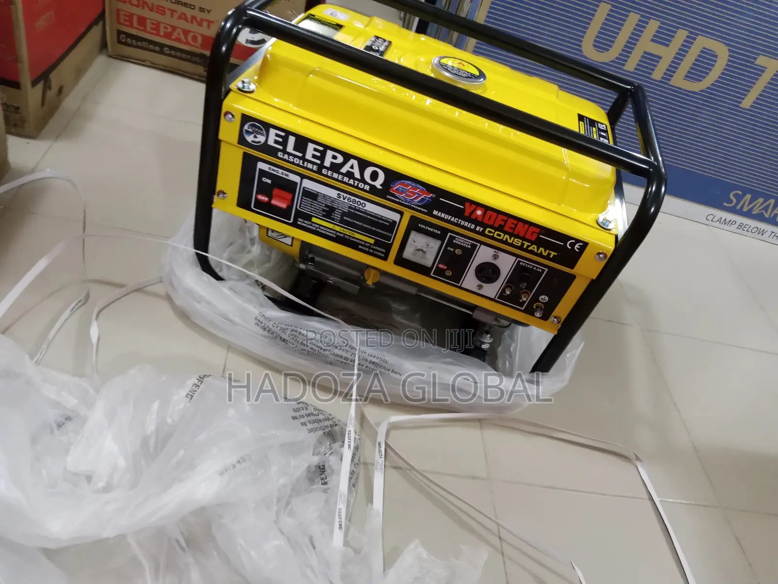 Elepaq Constant 4.5kva Manual Generator,100% Copper