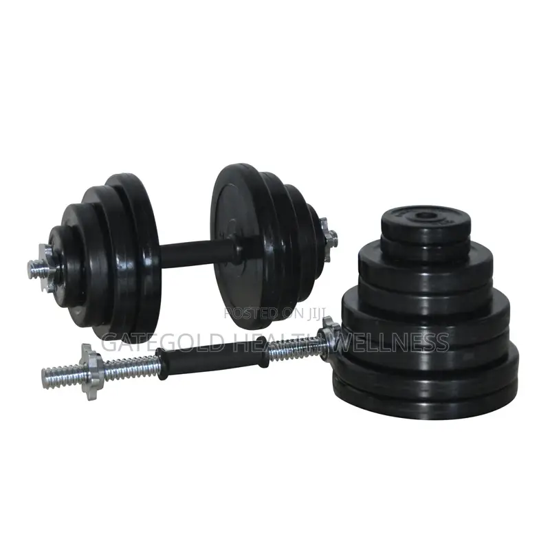 Rubber Dumbbell KIT Wk-40r Deluxe 40kg