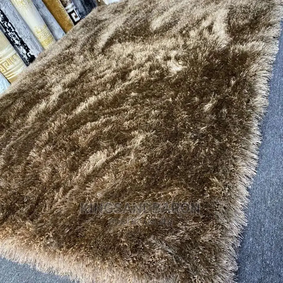 5x7fts Gold Vip Silk Shaggy Turkey Rug(3x5,4x6,7*10 8×11)