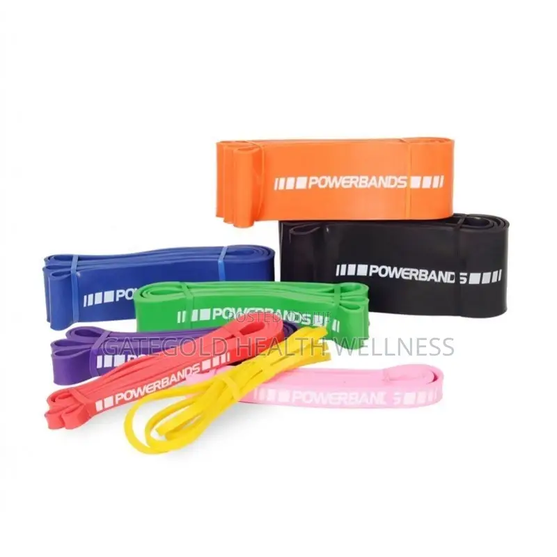 Pm220-100 Rubber Power Bands X-Heavy [Black] 100mm