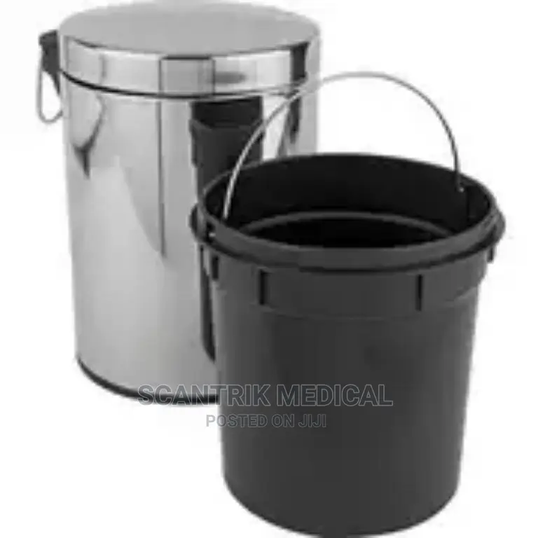 Stainless Steel Pedal Dustbin for Home Hospital Office