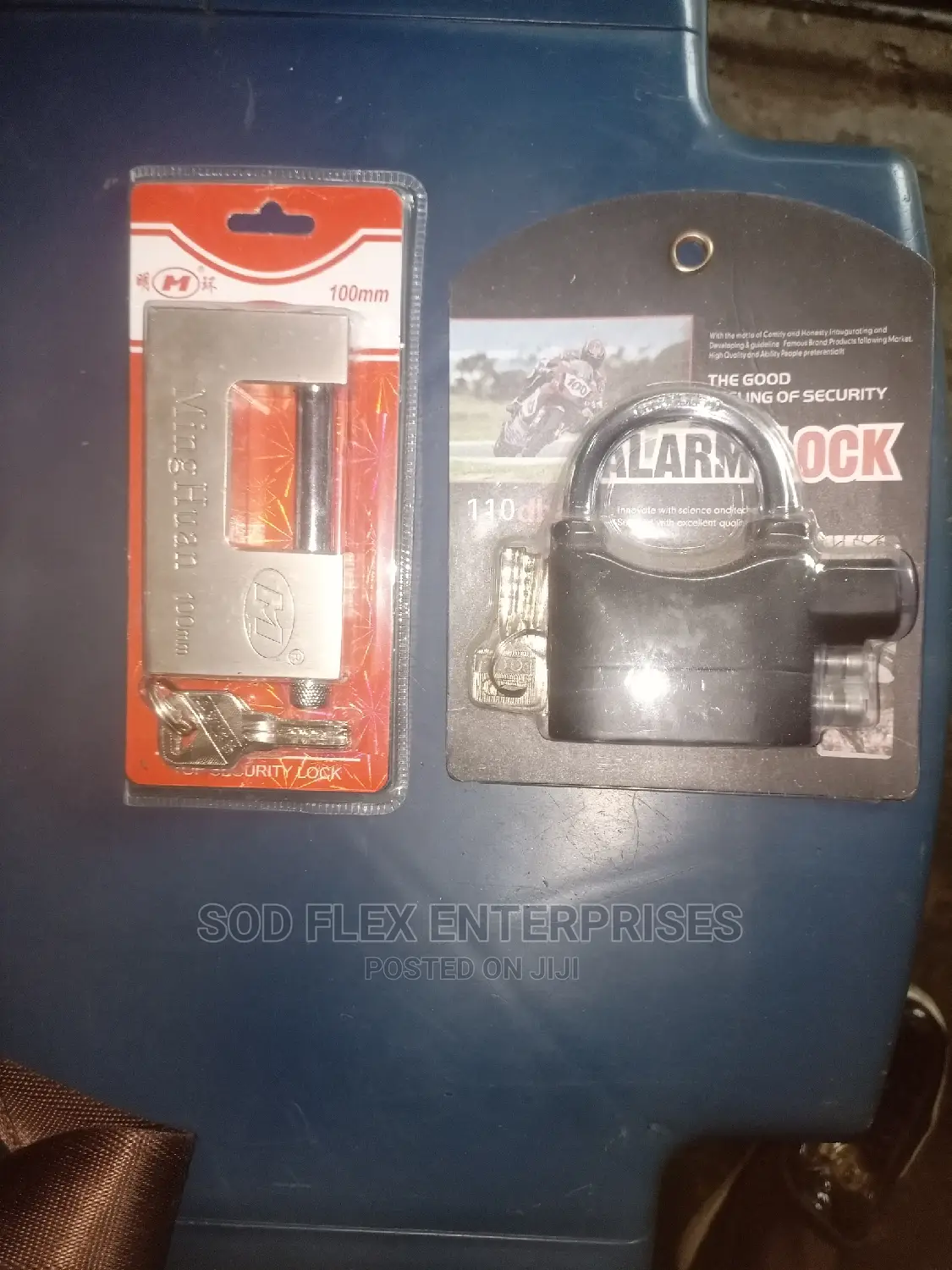 Alarm Padlock And 100mm Padlock