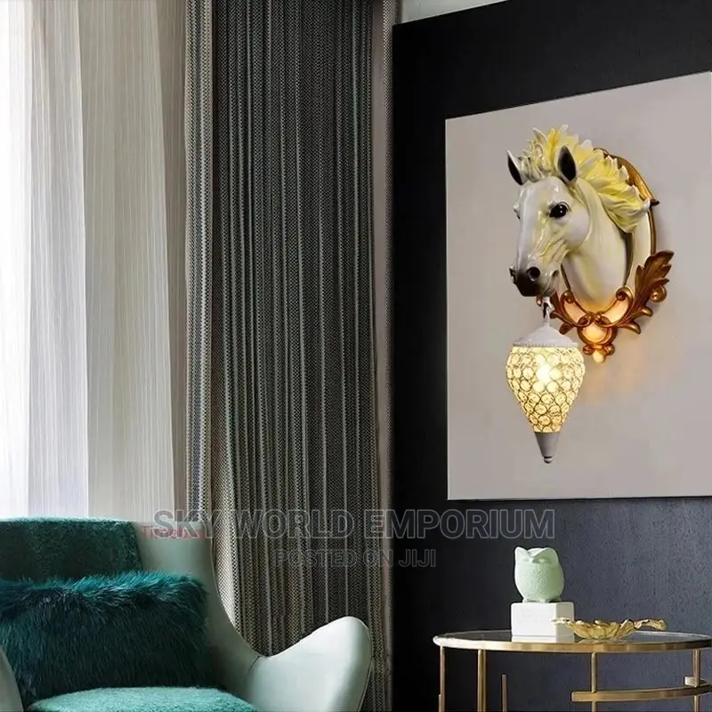 Resin Horse Light