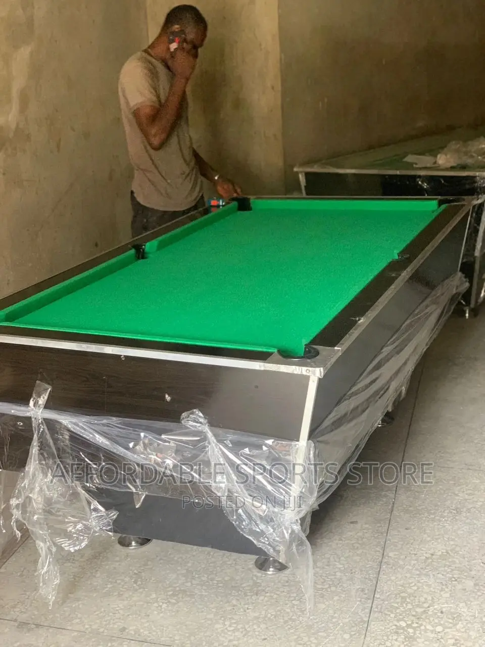 7ft Wonderfully Made Nigeria Snooker Table and Accessories