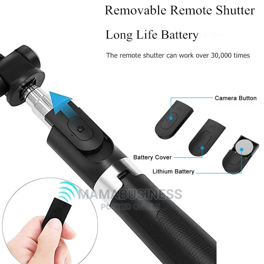 R1 Selfie Stick Tripod With Wireless Remote Control